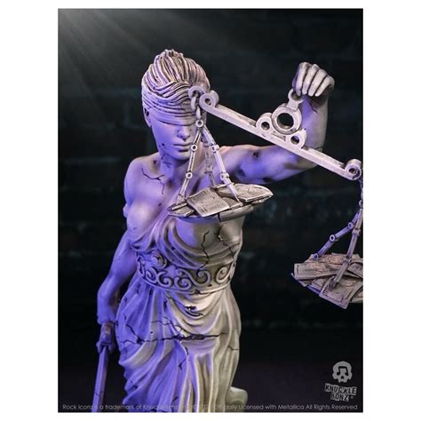 Rock Iconz On Tour Metallica Lady Justice Statue