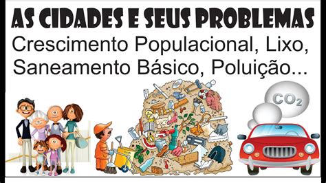 As Cidades E Seus Problemas Crescimento Populacional E Meio Ambiente