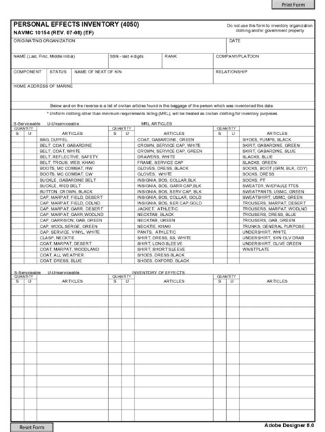 2008 2024 Form Navmc 10154 Fill Online Printable Fillable Blank