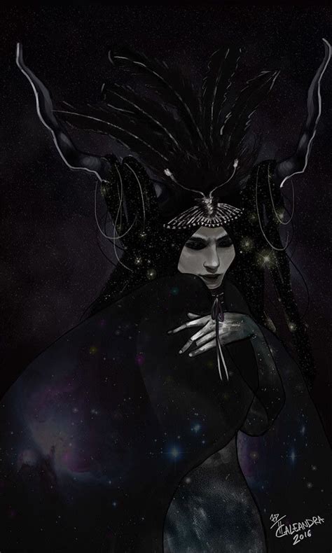 Nyx Goddess Of Night By Francesca Dellutri On Artstation In 2021