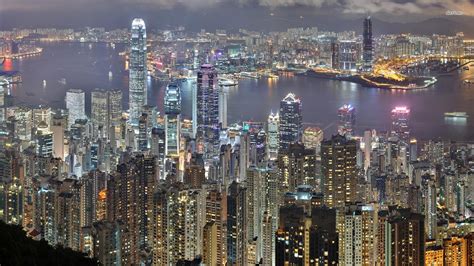 Hong Kong Skyline Wallpaper 1920x1080 21535