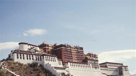 Potala Palace Lhasa Tibet China World Heritage Stock Photo Image