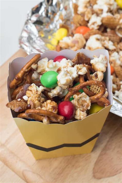 Sweet And Salty Popcorn Snack Mix Recipe