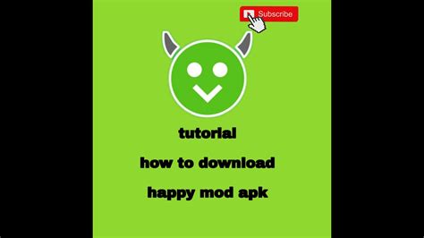 Tutorial How To Download Happy Mod Apk Youtube