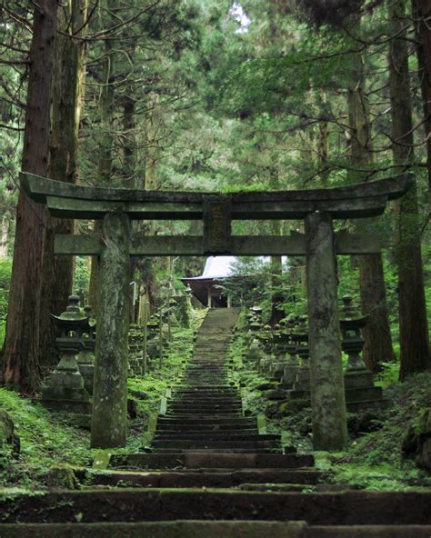 A Shrine In The Woods Japanese Gate Japanese Shrine Japanese Temple