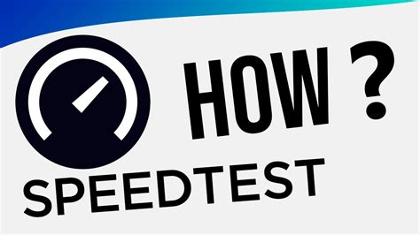 How Speed Test Works Youtube