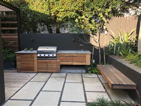 Outdoor barbeque area - Redbury Concepts