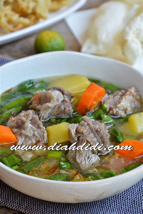 Mari cari tahu cara membuatnya dan simak berikut ini! Resep Sop Iga Sapi Bening Ala Resto / Langkah membuat ...