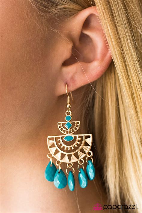 Pin By Zakiya Otis On Paparazzi Jewelry Blue Earrings Earrings Jewelry