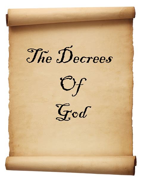 The Order Of Gods Decrees Bellator Christi