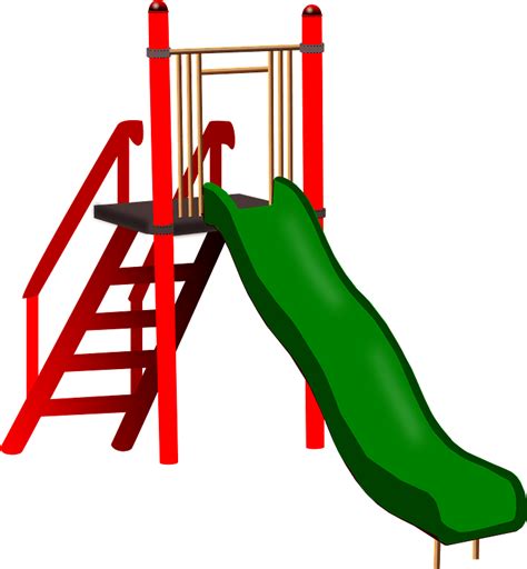Boy Sliding In The Park Canstock Clip Art Library
