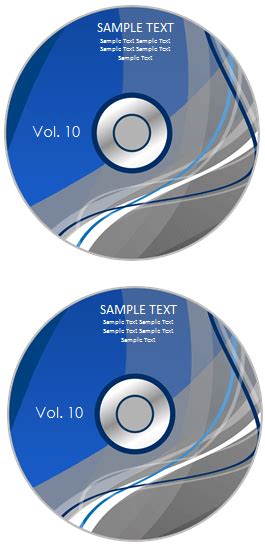 dvd label template templates  microsoft word