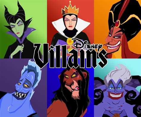 Disney Vector Villains Group By Tjjwelch On Deviantart