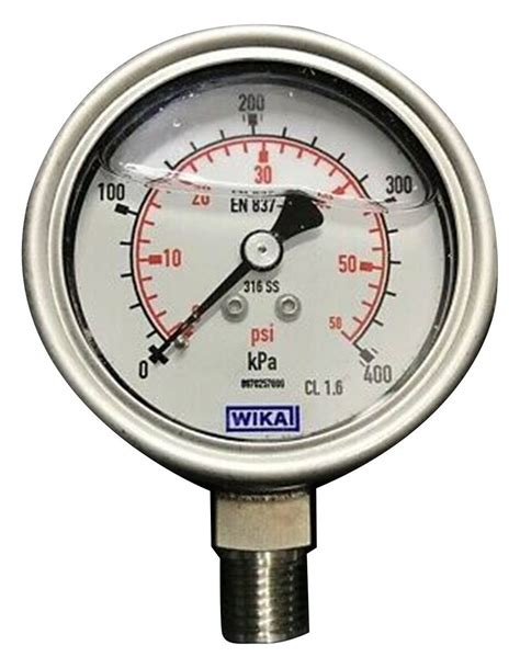 Wika Pressure Gauge Model Namenumber 23350063 At Rs 1000unit In