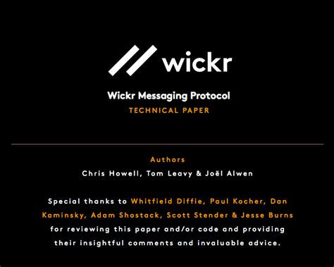 Wickr S Messaging Protocol Aws Wickr