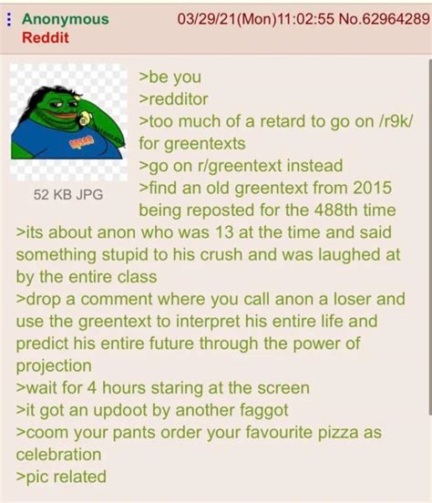 I Am Redditer R Greentext Greentext Stories Know Your Meme