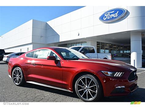 2016 Ruby Red Metallic Ford Mustang Ecoboost Premium Coupe 109834554