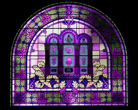Stained Glass At Qvb Photos Purple Stained Glass Purple Inspiration