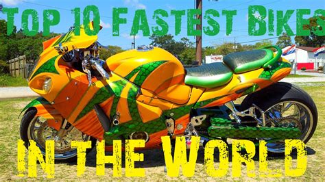 Top 10 Fastest Bikes In The World 2017 Youtube