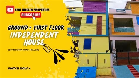 Charming G+1 Independent House for Sale on Settingunta Road, Nellore