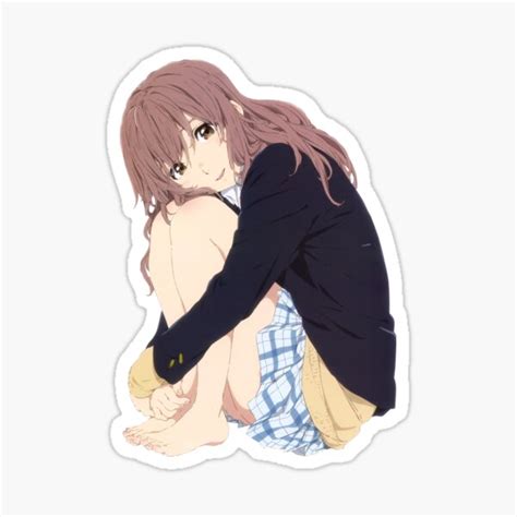 a silent voice sticker by khunagero redbubble