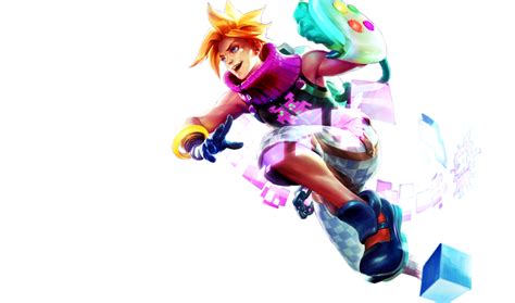 League Of Legends Arcade Ezreal Render By