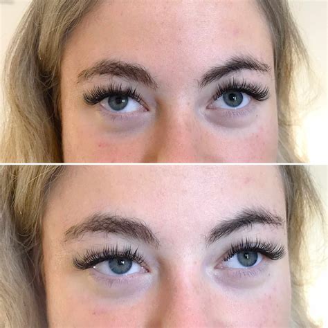upgrade your lash game hybrid cat eyelash extensions for a bold and natural look