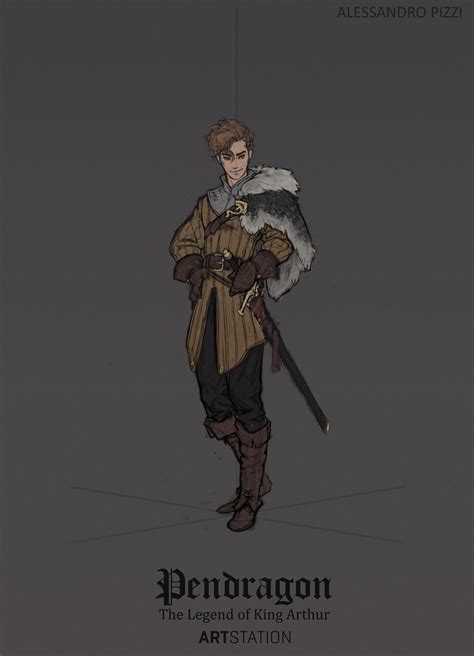 ArtStation Alessandro Pizzi S Submission On The Legend Of King Arthur Character Design