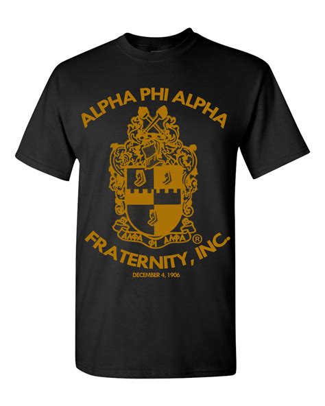 Alpha Phi Alpha Clothing T Shirts