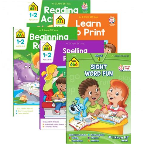Language Arts Workbook Collection Grades 1-2 in 2020 ...