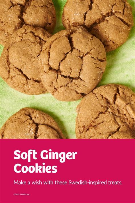 Lucky New Year Cookbook Soft Ginger Cookies Ginger Cookies Holiday