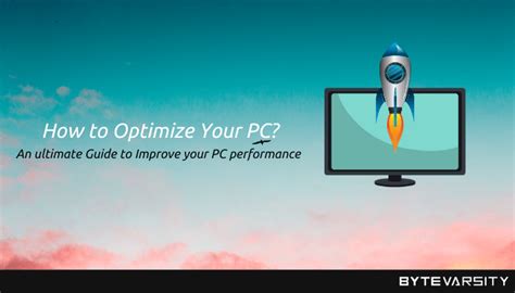How To Optimize Your Pc Improve Speed And Performance 2021