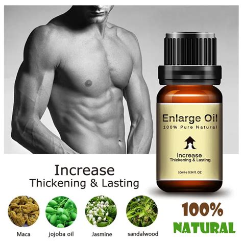 Sex Enlargement Essential Enlarge Oil Pure Natural Bigger Longer Delay