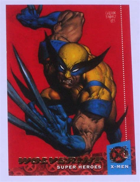Wolverine 94 Fleer Ultra X Men Super Heroes Trading Card Marvel Comics