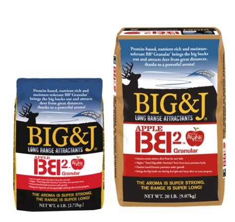 This leads to a near zero chance of acidosis or digestive upset. Big&J® BB2™ Now in Apple Flavor | Outdoor Wire
