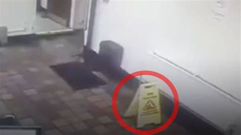Britains Tidiest Ghost Caught On Camera As Pub Cctv Shows Mysterious