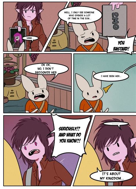 A Comic Strip With An Image Of A Bunny Talking To Someone In The Mirror And Another Cartoon