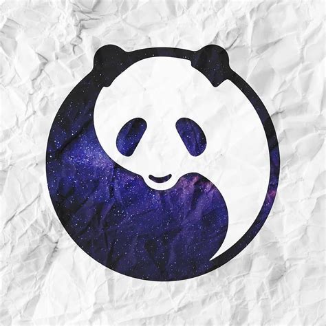 How Cool Is This For A Panda Logo Design 💡i Love The Crumpled Paper