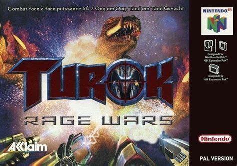 Turok Rage Wars en boîte N64 ArgusJeux fr argus jeux vidéo d