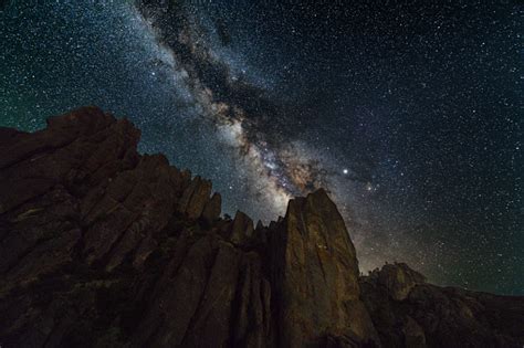 Milky Way In Pinnacles National Park Stock Photo Download Image Now