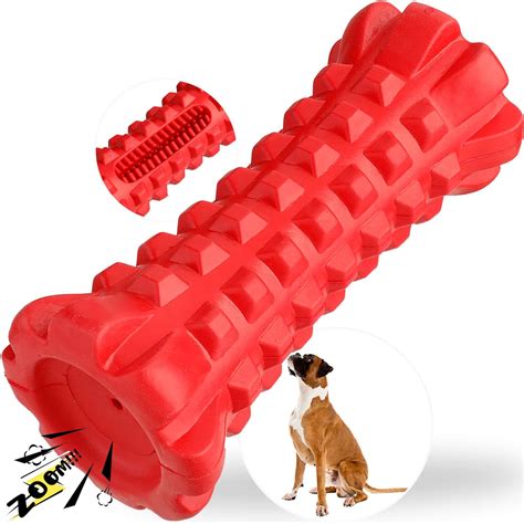Funow Dog Toy Tough Dog Chew Toy Durable Squeaky Dog Almost