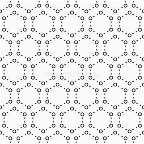 Abstract Seamless Pattern Repeating Geometric Tiles With Dotted
