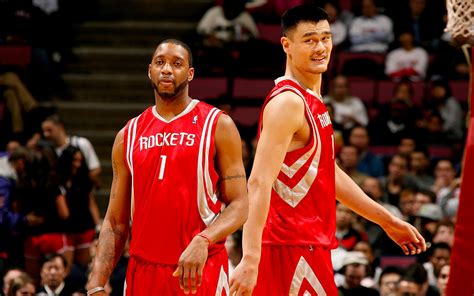 Houston Rockets Rockets Nba Basketball Tracy Mcgrady Yao Ming China Wallpapers Hd