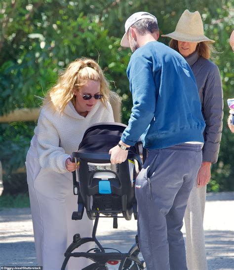 Jennifer Lawrence Dotes On Baby Two Months On Hike With Cooke Maroney