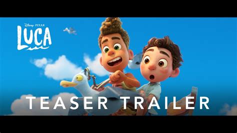 Luca Il Trailer Del Film Di Animazione Disney Pixar