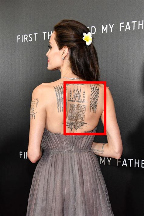 Estas São As Três Novas Tattoos Da Angelina E O Significado Delas Claudia