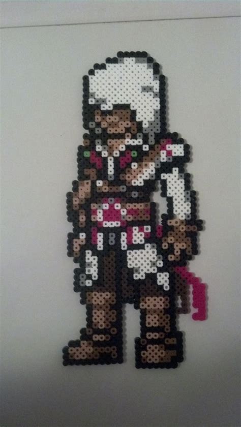 Ezio Assassin S Creed 2 Perler Beads Plantillas Hama Beads Hama