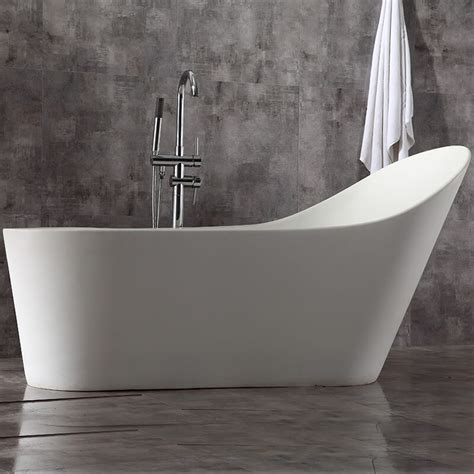 Stand Alone Tubs 70 Solid Surface Stone Resin Bathtub Matte