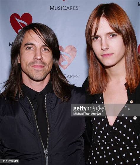 Anthony Kiedis Of The Red Hot Chili Peppers And His Wife Heather Photo