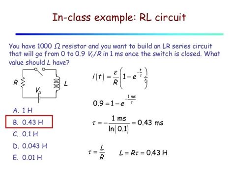 ☑ Energy Of An Inductor Equation